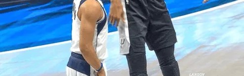 误入巨人国！Memes晒内姆布哈德和文班亚马的身高对比