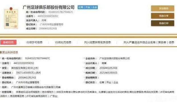 中超赛事直播-律师解读：“广州足球俱乐部”企业名不符合相关规定